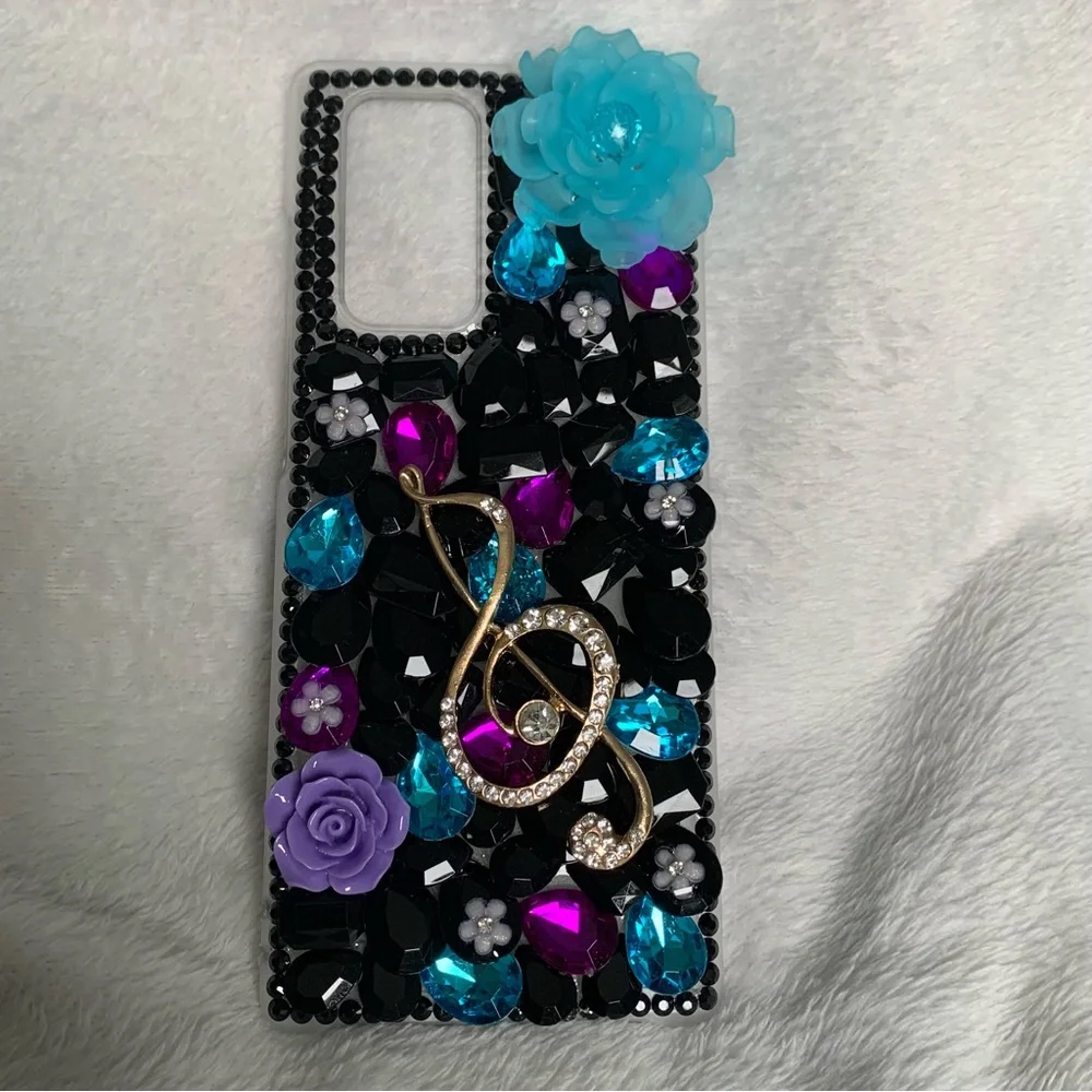 LG wing 5 blinged out phone case